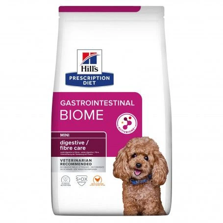 Gastrointestinal Biome Mini Croquettes Pour Petit Chien Au Poulet 1 Gastrointestinal Biome Mini Croquettes Pour Petit Chien Au Poulet