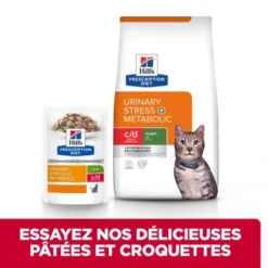 C/D Urinary Stress Multicare+Metabolic Sachet Repas Pour Chat Poulet -Materiel Soldes feline c d urinary stress metabolic sachet repas 2