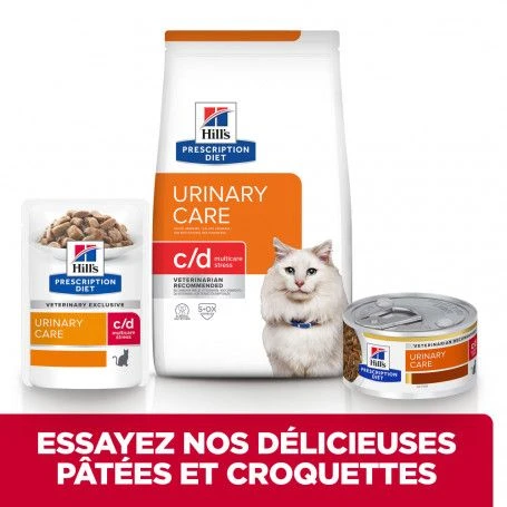 C/D Urinary Stress Multicare Mijotés Pour Chat Poulet & Légumes 3 C/D Urinary Stress Multicare Mijotés Pour Chat Poulet & Légumes – Image 3