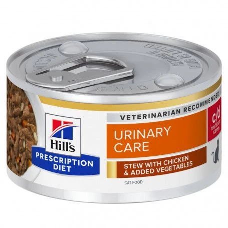 C/D Urinary Stress Multicare Mijotés Pour Chat Poulet & Légumes 1 C/D Urinary Stress Multicare Mijotés Pour Chat Poulet & Légumes
