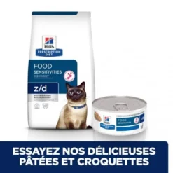 Z/d Food Sensitivities Boîte Pour Chat -Materiel Soldes feline z d food sensitivities activ biome boite 2
