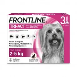Nouveaux produits -Materiel Soldes frontline tri act xs chien de 2 a 5 kg 1