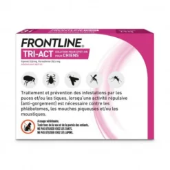 Boehringer Ingelheim Frontline Tri-Act XS Chien De 2 à 5 Kg -Materiel Soldes frontline tri act xs chien de 2 a 5 kg 2