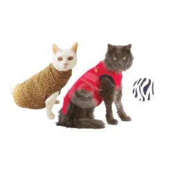 Materiel Gilet Pet Shirt Pour Chat - 4XS - Lg : 25-32 Cm (Rouge) -Materiel Soldes gilet pet shirt pour chat 4xs lg 25 32 cm rouge 11