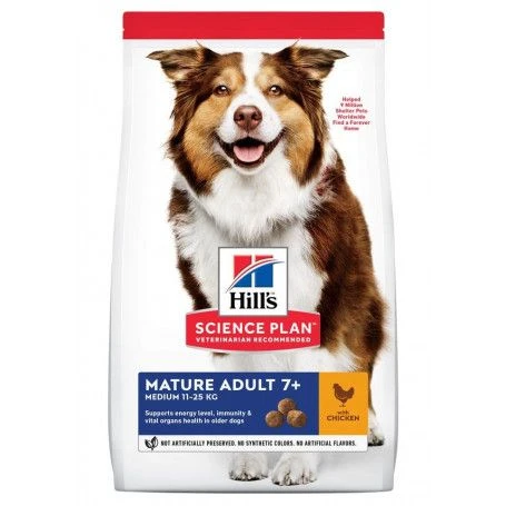 Canine Mature Adult 7+ Medium Poulet 1 Canine Mature Adult 7+ Medium Poulet