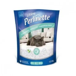 Materiel Litière Absorbante Perlinette Pour Chats Sensibles