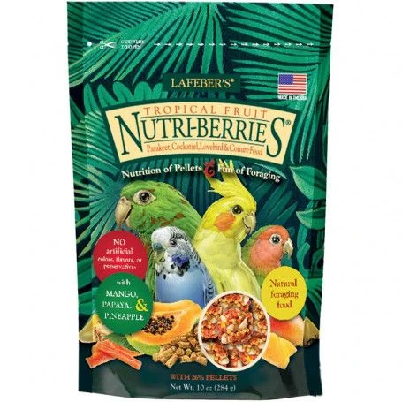 Nutri-Berries Tropical Fruit Parakeet & Cockatiel 1 Nutri-Berries Tropical Fruit Parakeet & Cockatiel