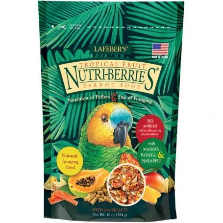 Nutri-Berries Tropical Fruit Parrot 1 Nutri-Berries Tropical Fruit Parrot