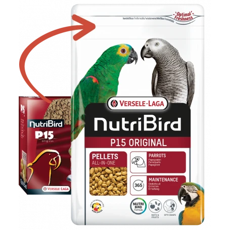 VERSELE-LAGA Nutribird Perroquets P15 Original 1 VERSELE-LAGA Nutribird Perroquets P15 Original