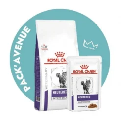 Pack'Avenue Royal Canin Cat Neutered Satiety Balance 3,5Kg Avec Maintenance Sachet Repas