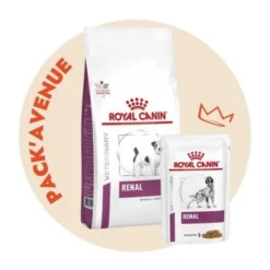 Pack'Avenue Royal Canin Dog Renal Small Dog 3,5kg Avec 12 Sachets Repas émincé