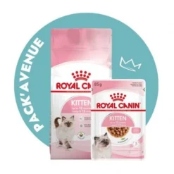 Pack'Avenue Royal Canin CAT KITTEN 10KG Avec Sauce En Sachet Repas