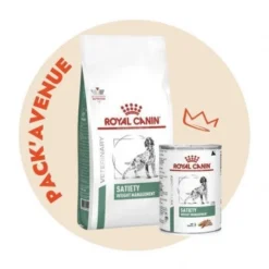Pack'Avenue Royal Canin Dog Satiety Weight Management Sac 1,5kg Avec 12 Boîtes
