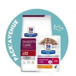 Pack'Avenue Hill's Prescription Diet I/D Digestive Croquettes Pour Chat Et Chaton Au Poulet 3 Kg