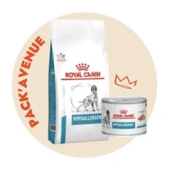 Pack'Avenue Royal Canin Dog Hypoallergenic Sac 14kg Avec 12 Boîtes Mousse