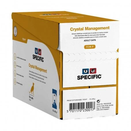 Specific FCW-P Crystal Management Sachet Repas 1 Specific FCW-P Crystal Management Sachet Repas