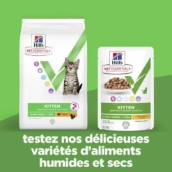 Vet Essentials Chat Multi-Benefit Kitten Poulet Sachet Repas -Materiel Soldes vet essentials chat multi benefit kitten poulet sachet repas 3