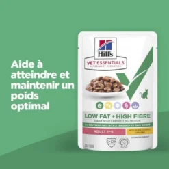 Vet Essentials Chat Multi-Benefit + Weight Adult Poulet Sachets Repas -Materiel Soldes vet essentials chat multi benefit weight adult poulet sachets repas 6