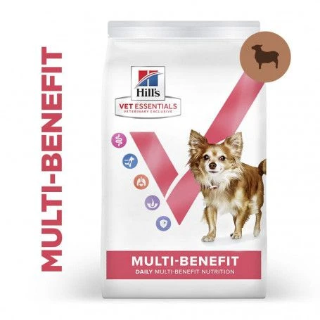 Vet Essentials Chien Multi-Benefit Adult + Small & Mini Agneau & Riz 1 Vet Essentials Chien Multi-Benefit Adult + Small & Mini Agneau & Riz