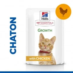 Vet Essentials Feline Kitten Growth Poulet Sachet Repas -Materiel Soldes vet essentials feline kitten growth poulet sachet repas 2