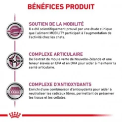 ROYAL CANIN Veterinary Health Nutrition Cat Mobility -Materiel Soldes veterinary diet cat mobility 3