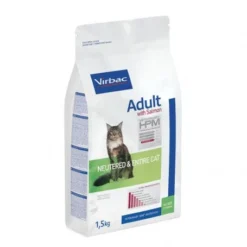 Virbac Veterinary HPM Cat Adult With Salmon Neutered & Entire -Materiel Soldes veterinary hpm adult with salmon neuteredentire cat 2
