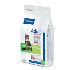 Virbac Veterinary HPM Cat Adult With Salmon Neutered & Entire -Materiel Soldes veterinary hpm adult with salmon neuteredentire cat 3