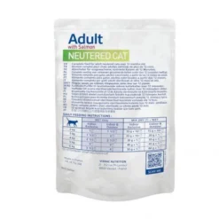 Virbac Veterinary HPM Chat Adult Neutered Saumon Sachets Repas -Materiel Soldes veterinary hpm cat adult neutered salmon bouchees sachrepas 2