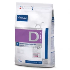 Virbac Veterinary HPM Dog D1 Dermatology Support -Materiel Soldes veterinary hpm dermatology support dog 3