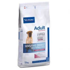 Virbac Veterinary HPM Dog Adult Neutered Sensitive Digest Large & Medium -Materiel Soldes veterinary hpm dog adult neutered sensitive digest lar me 2