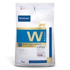 Virbac Veterinary HPM Cat W1 Weight Loss & Diabetes -Materiel Soldes veterinary hpm weight loss diabetes cat 4